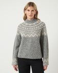 Yasliri Ls Wool Blend Knit Pullover