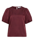 Viellette 2/4 Satin Puff Top - Noos