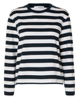 Slwessential Ls Striped Boxy Tee Noos