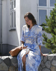 STELLAR ARTIST PAISLEY DRESS