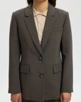 Slwrita Ls Classic Blazer Mel Noos