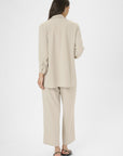 Kapheobe 3/4 Sleeve Blazer
