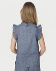 Siona Emb Stripe Top
