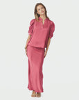 Roella Heavy Sateen Blouse