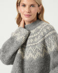 Yasliri Ls Wool Blend Knit Pullover