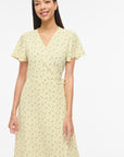 Vilovie S/s Wrap Midi Dress - Noos