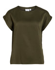 Viellette S/s Satin Top - Noos