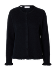 Slflulu Frill Ls Knit Cardigan