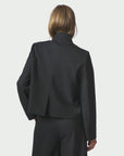 Tiria Slim Pinstripe Blazer
