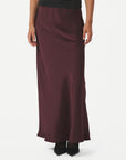 VICKY HEAVY SATEEN SKIRT
