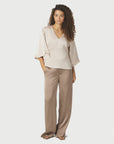 Remana Heavy Sateen Blouse