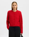 SLFSIA RAS CROPPED CARDIGAN