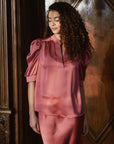 Roella Heavy Sateen Blouse