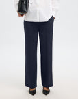 Slwrita Mw Wide Pant Dark Sap Mel Noos