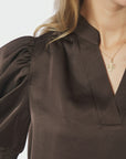 Roella Heavy Sateen Blouse