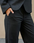 Nathalie Slim Pinstripe Pants