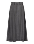 Anyacc Denim Pleat Skirt