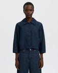 Slfrelaxed Hanny 3/4 Denim Jacket