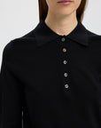 Slfthea Ls Knit Merino Collar Neck Noos