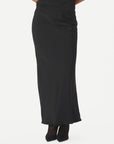 VICKY HEAVY SATEEN SKIRT