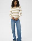 Kalizza Striped Knit Pullover