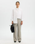 Slwrita Mw Wide Pant Mel Noos