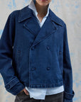 Vinata L/s Short Denim Trenchcoat/bfs