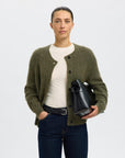 Slflulu Ls Knit Short Cardigan Noos