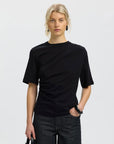 Slwtaj Light Twist Tee Noos