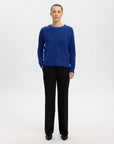 Slflulu Ls Knit O-Neck Noos