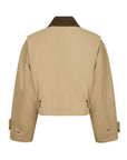 RIVERA CANVAS BOXY JACKET
