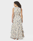 Marli Amazing Chiffon Rose Dress