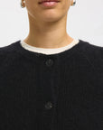 Slflulu Ls Knit Short Cardigan Noos