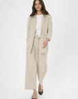 Kapheobe 3/4 Sleeve Blazer