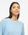 Viliga 2/4 O-Neck Knit Top - Noos