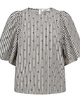 TRIXIECC DOT BLOUSE