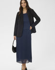 Kakiera Plissé Dress