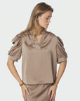 Roella Heavy Sateen Blouse
