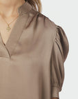 Roella Heavy Sateen Blouse