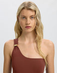 Slfbari One Shoulder Swimsuit