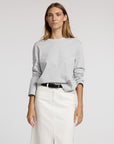 Slfessential Ls Boxy Tee Noos