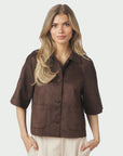 Editta Faux Suede Jacket