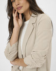 Kapheobe 3/4 Sleeve Blazer