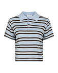Mulann Polo Knit Blouse
