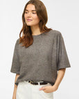 Viliga 2/4 O-Neck Knit Top - Noos