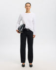 Slfessential Ls Boxy Tee Noos