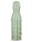 Marli Solid Chiffon Dress