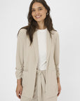 Kapheobe 3/4 Sleeve Blazer