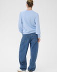 Kalizza Round Neck Knit Pullover Buttons