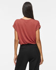 Viellette S/s Satin Top - Noos